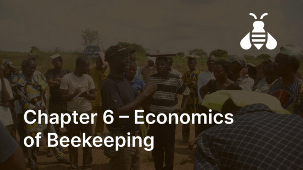 Chapter 6 – Economics of Beekeeping